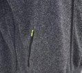Pánská mikina - 4xl - 9xl -  středně šedý melír