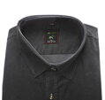 Pánská manžestrová košile -3xl- 4xl- 5xl-6xl-7xl-8xl - šedá