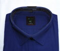 Pánská společenská košile 4xl - 5 xl - 6xl -7xl - 8xl - tmavě modrá - krátký rukáv