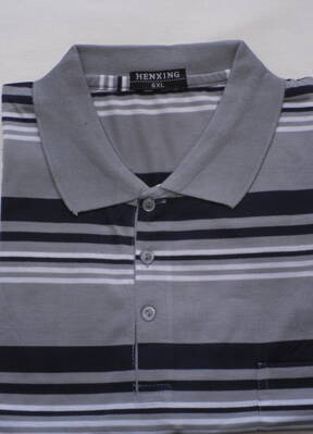 Pánská polokošile 4xl-5xl-6xl-7xl-8xl-9xl-šedá